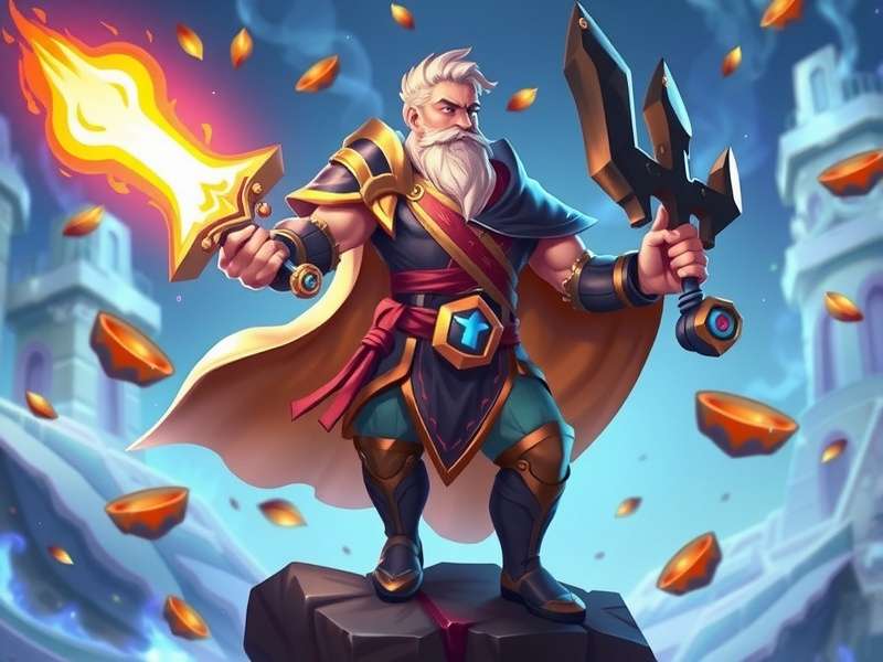 Storm Blast Paladin Hero Character